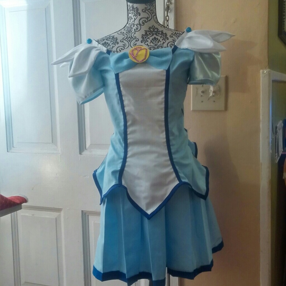 Glitter force blue cosplay outfit